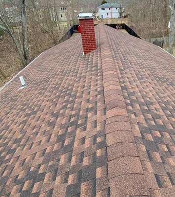 prefabricated chimney installation