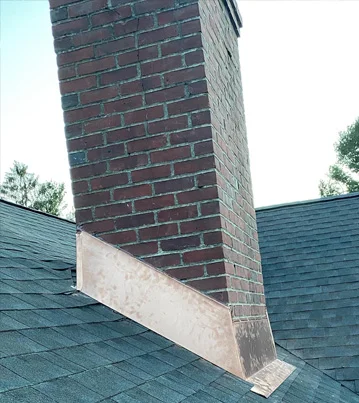 chimney flashing repair