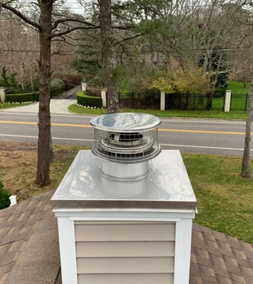 chimney chase cover installation